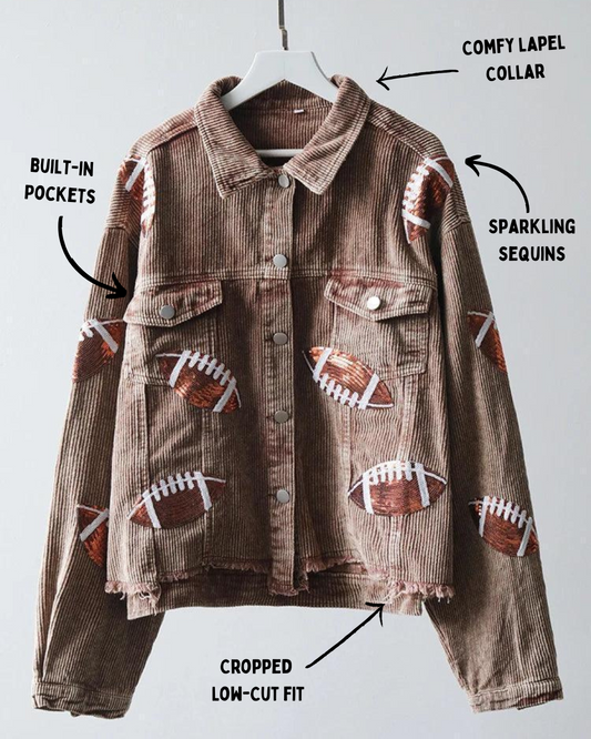 Low Cut Game Day Shacket